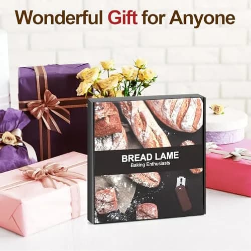 HHZPAEK Magnetic Wooden Bread Lame Dough Scoring Tool | Handcrafted Sourdough Bread Knife with 5 Razor Blades thumbnail 8