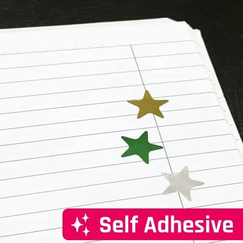 TownStix Gold Foil Star Metallic Stickers 4000 Pack | Bulk Craft Supplies thumbnail 7