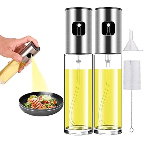 Wayeept Olive Oil Sprayer for Cooking Oil 100 ml | Refillable Mini Bottle for BBQ & Baking thumbnail 1