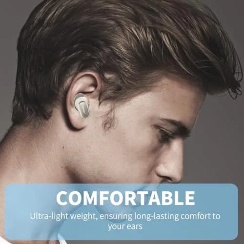 WOFRO White Headphone Earpad | Anti-Slip Silicone Ear Tips for Bose QC Earbuds II & Ultra (3 Pairs, S/M/L) thumbnail 6