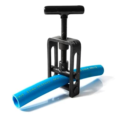 HAWETICO Pipe Squeeze-Off Tool 0 to 1-1/4 in Water Line Clamp | Fast Water Shutoff for Plastic Pipes thumbnail 1