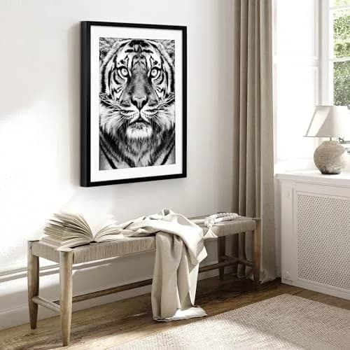 Americanflat 22x28 Deep Poster Frame - Matted to 18x24 - Black | Gallery-Style Wall Decor thumbnail 5
