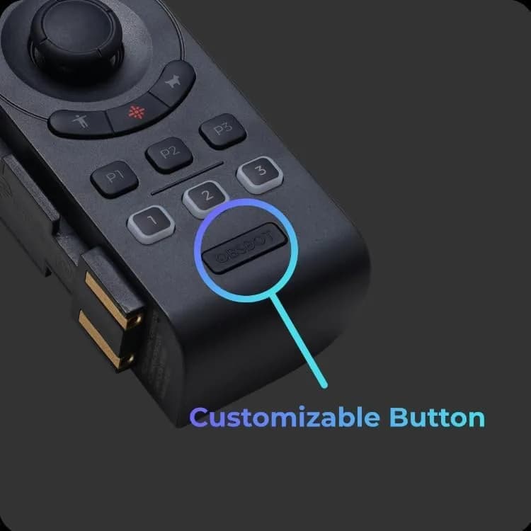 OBSBOT Tail Series Remote Control | Precise PTZ & Wireless Control for OBSBOT Devices thumbnail 5