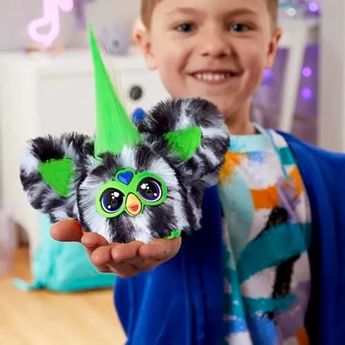 Furby Furblets Fierce & Fabulous 2 Pack, Greenie-Meanie & May-May | 45+ Sounds, Plush Toys for Kids 6+ thumbnail 8