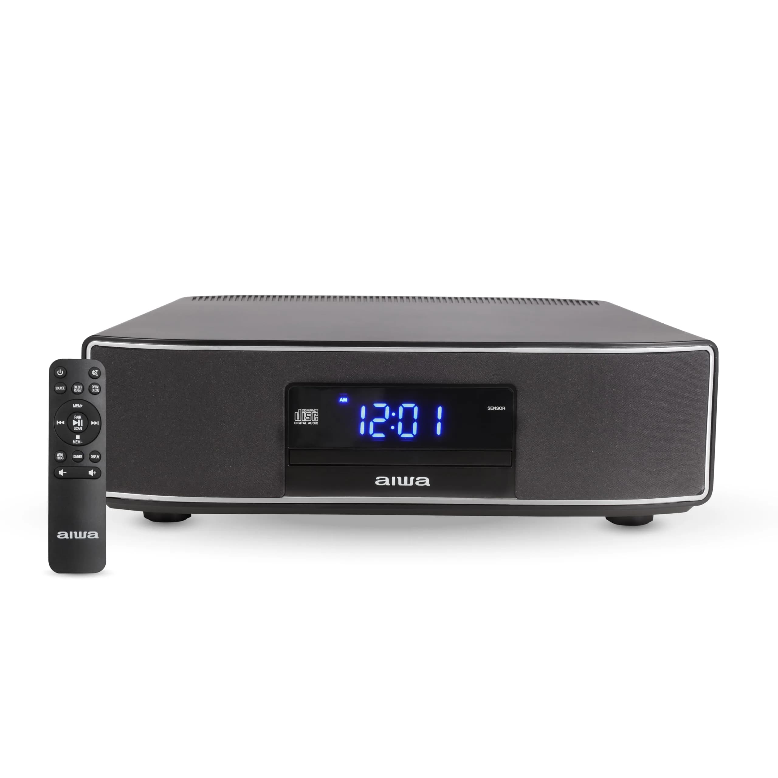 Aiwa - Exos Home 30W Bluetooth Speaker with CD Player and FM Radio - main product image