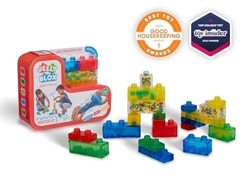 Jelly Blox Creative Kit 20 Blocks | MESH Accredited, Ouch-Free Sensory Toy thumbnail 2