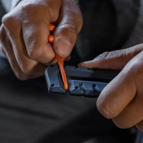 Gerber Prybrid Utility Knife Multitool 8-in-1 with Pry Bar & Bottle Opener, Blue thumbnail 8