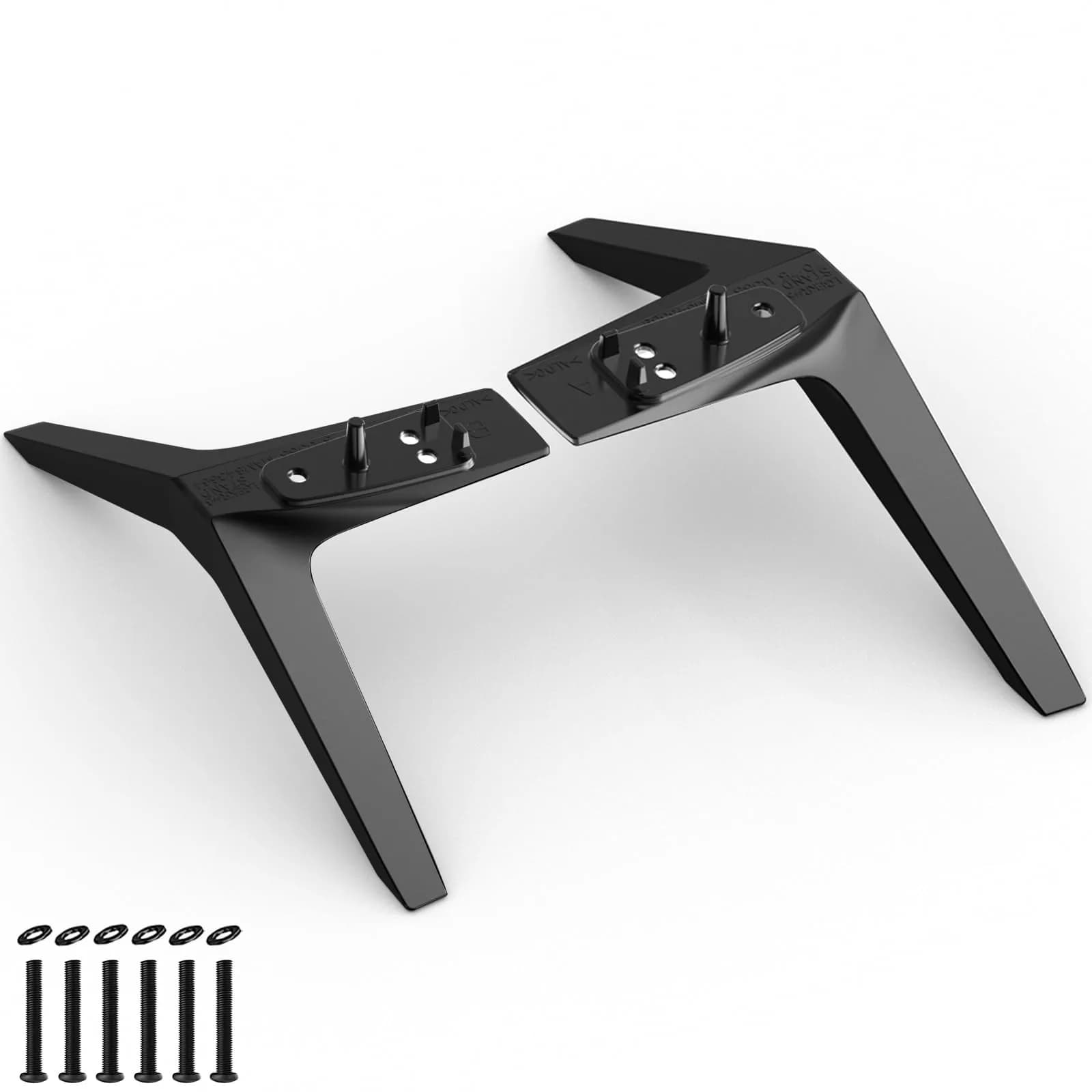 Maozhren Metal TV Stand Legs Replacement for LG 70" 75" TVs | Supports up to 200 lbs - view 9