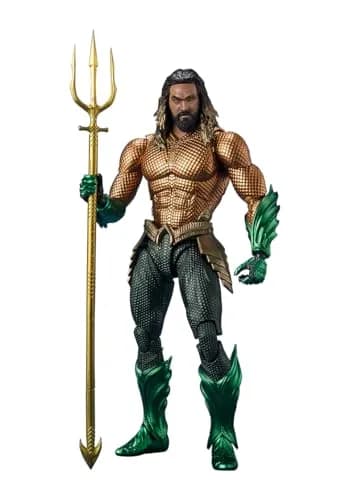 TAMASHII NATIONS Aquaman and The Lost Kingdom S.H.Figuarts Aquaman Action Figure 16.0 cm (6.3 inches) | Officially Licensed Collectible thumbnail 1