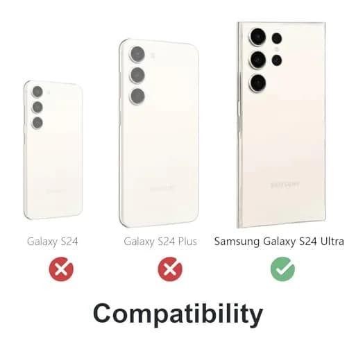 Lunivop Metal Heavy Duty Case for Samsung Galaxy S24 Ultra (2024) | Military Grade Protection thumbnail 3