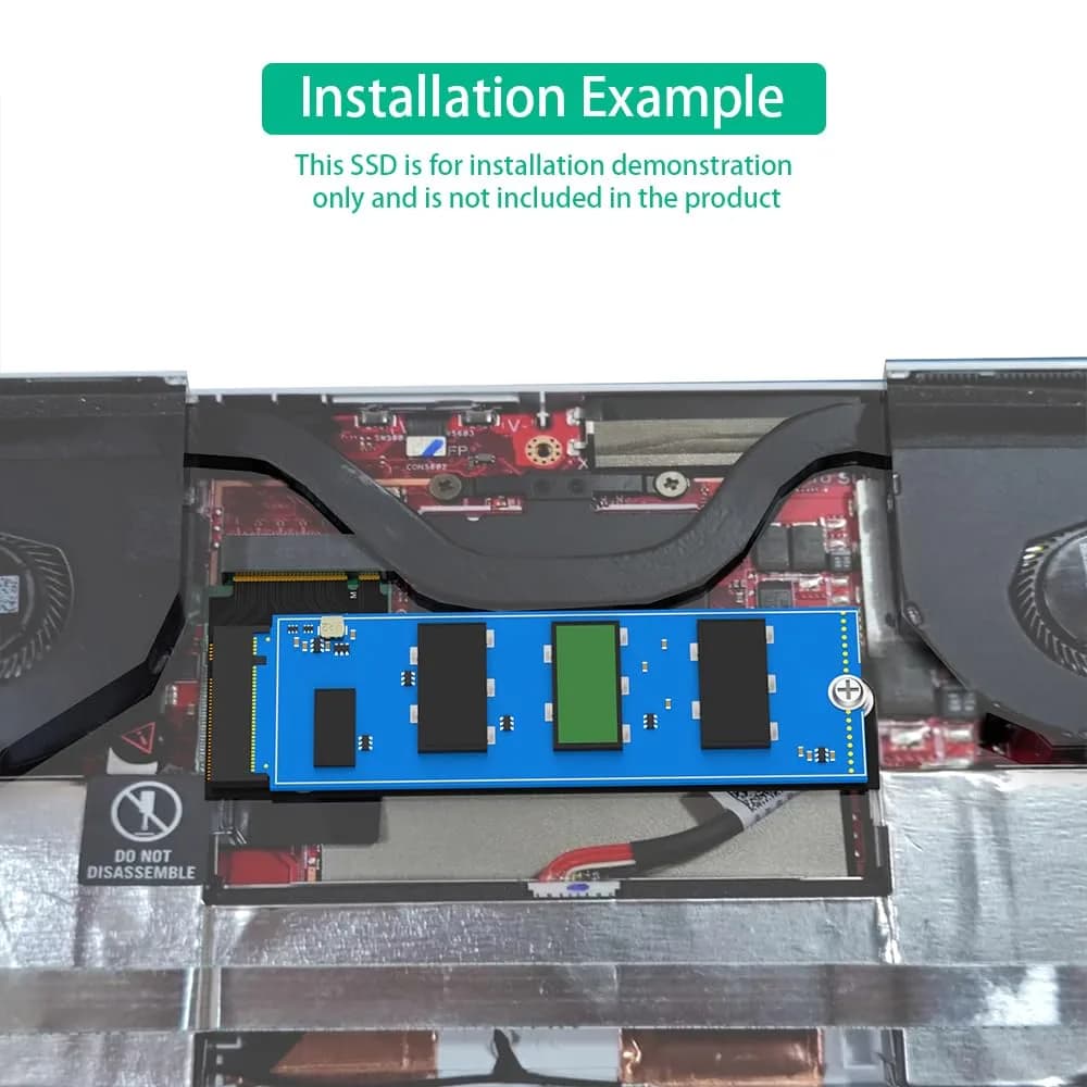 Mustpoint M.2 NVMe PCIE 4.0 Expansion Board for ROG Ally 2230 to 2280 | Upgrades Storage Capacity - view 6