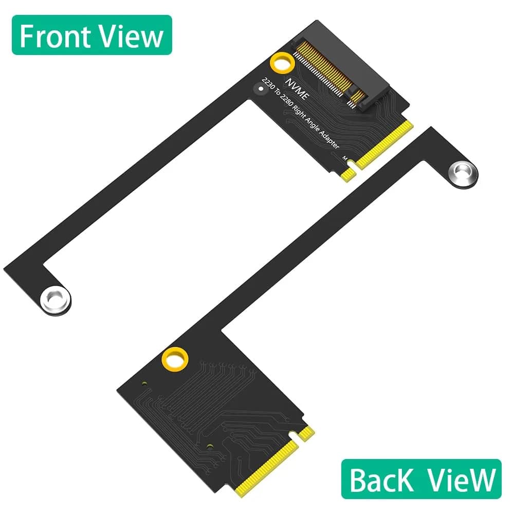 Mustpoint M.2 NVMe PCIE 4.0 Expansion Board for ROG Ally 2230 to 2280 | Upgrades Storage Capacity - view 2