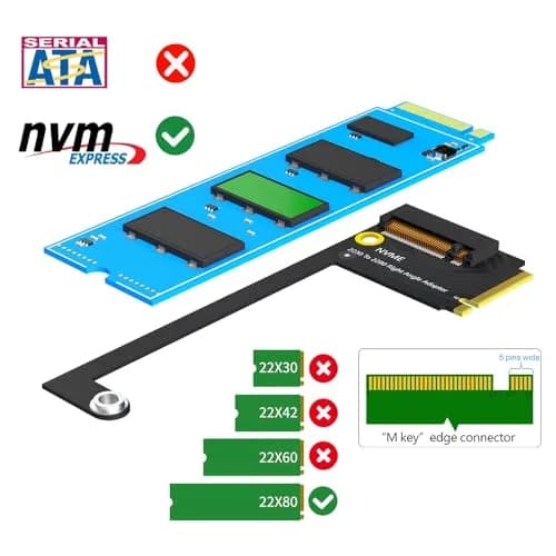Mustpoint M.2 NVMe PCIE 4.0 Expansion Board for ROG Ally 2230 to 2280 | Upgrades Storage Capacity thumbnail 3