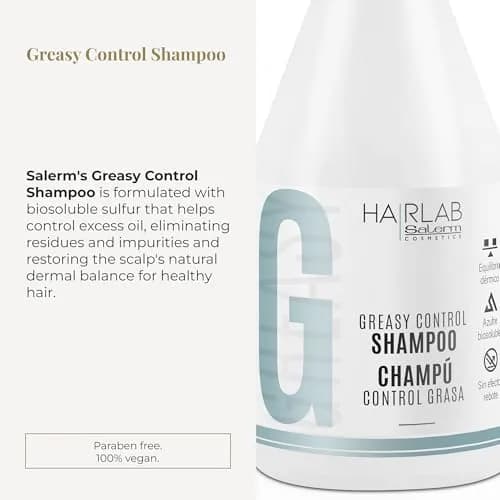 SALERM Shampoo for Oily Hair 300 ml | Greasy Control & Refresh thumbnail 2