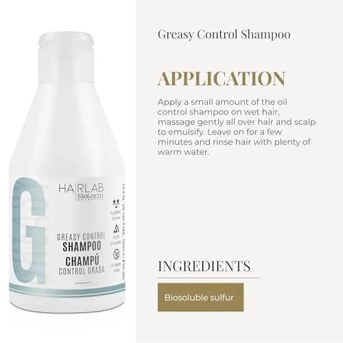 SALERM Shampoo for Oily Hair 300 ml | Greasy Control & Refresh thumbnail 4
