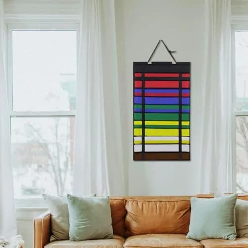 SANJHFF Karate Belt Display Rack Holds 12 Belts | Wall-Mount Martial Arts Organizer thumbnail 5