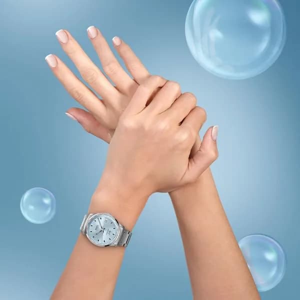 MIDO Commander Lady - Swiss Automatic Watch for Women - Blue Dial - 35mm Stainless Steel Case thumbnail 9