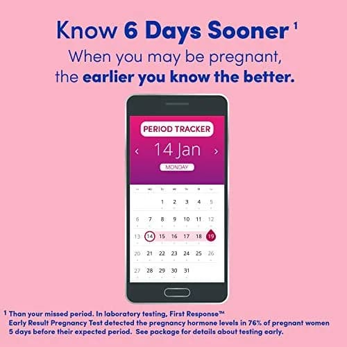 First Response Early Result Pregnancy Test 2 Pack | Detects Pregnancy 6 Days Sooner thumbnail 6