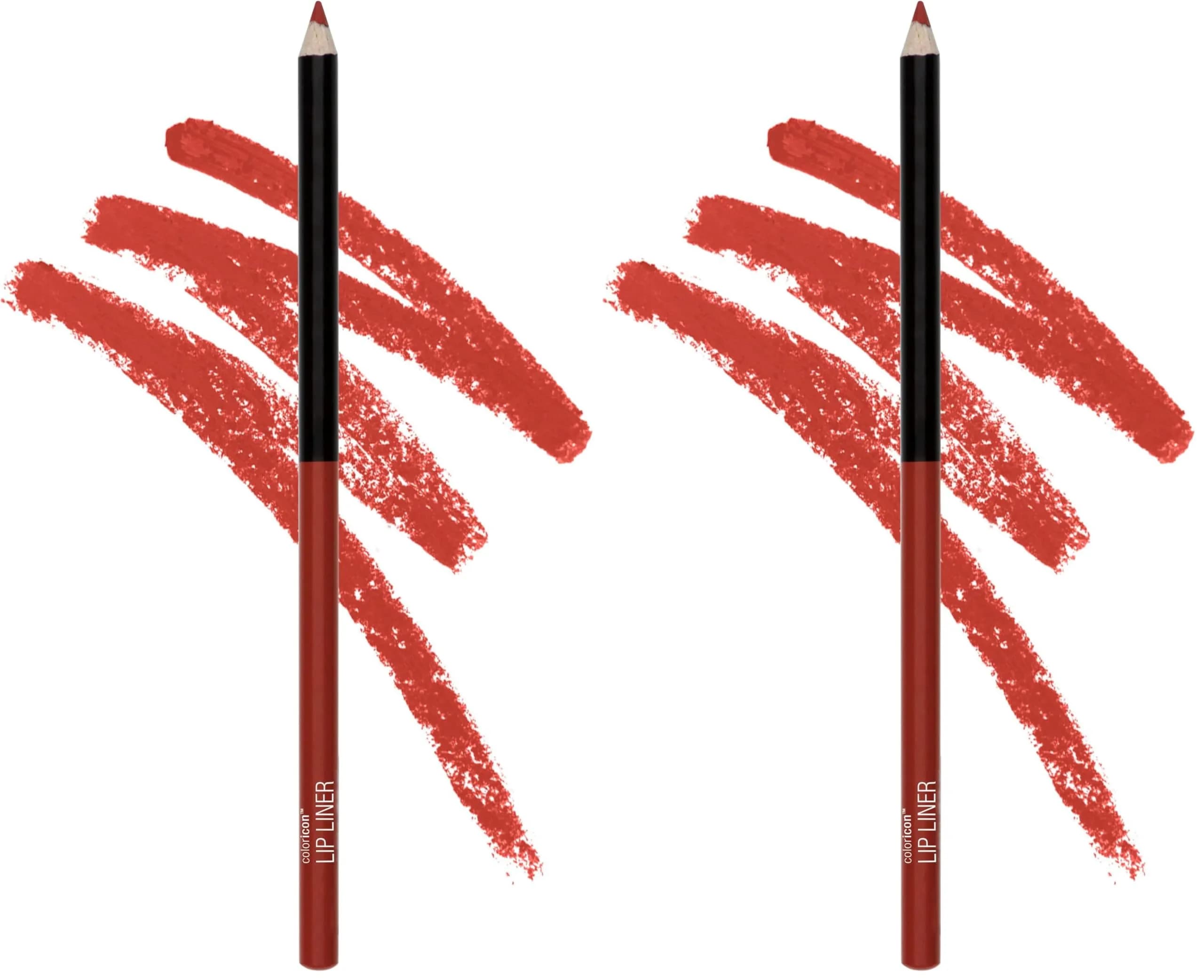 wet n wild Color Icon Lip Liner Berry Red | Creamy Matte Finish, 0.04 oz (Pack of 2) - main product image
