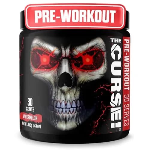 JNX The Curse! Pre Workout Powder with Creatine 155mg, Watermelon | High-Energy, Focus & Pumps (70-120 chars) thumbnail 1