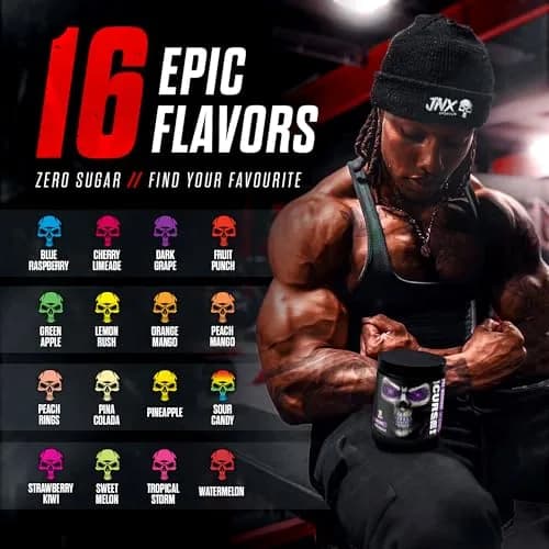 JNX The Curse! Pre Workout Powder with Creatine 155mg, Watermelon | High-Energy, Focus & Pumps (70-120 chars) thumbnail 5