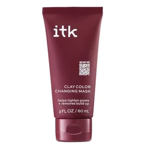 I.T.K. Clay Color Changing Mask 2 oz | Pore Tightening & Oil Absorption for All Skin Types thumbnail 1