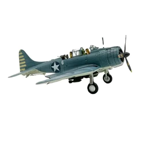 wltk Douglas SBD Dauntless 1/72 Diecast Aircraft Model | WWII Naval Scout & Dive Bomber thumbnail 6