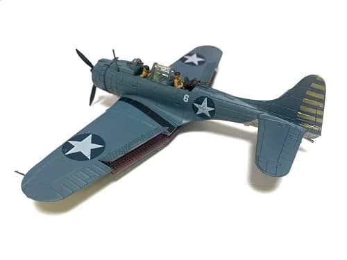 wltk Douglas SBD Dauntless 1/72 Diecast Aircraft Model | WWII Naval Scout & Dive Bomber thumbnail 2