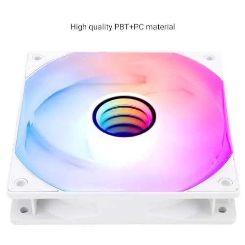 Thermalright TL-C12W-S V3 CPU Fan 120mm Case Cooler Fan ARGB, 4pin PWM, Silent, 3-Pack | Mirror Light Effect with S-FDB Bearing thumbnail 5