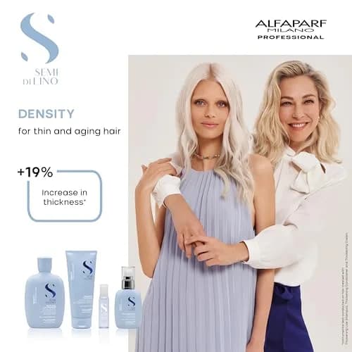 ALFAPARF MILANO Semi di Lino Density Thickening Conditioner – 6.76 fl oz | Vegan, Recyclable, Vegan Formula for Thinning & Aging Hair thumbnail 6