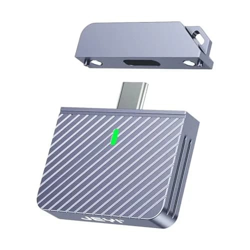 JEYI i9 Zebra 2230C Wire-Free M.2 NVMe Enclosure 40mm | USB-C 10Gbps Portable SSD Adapter thumbnail 2