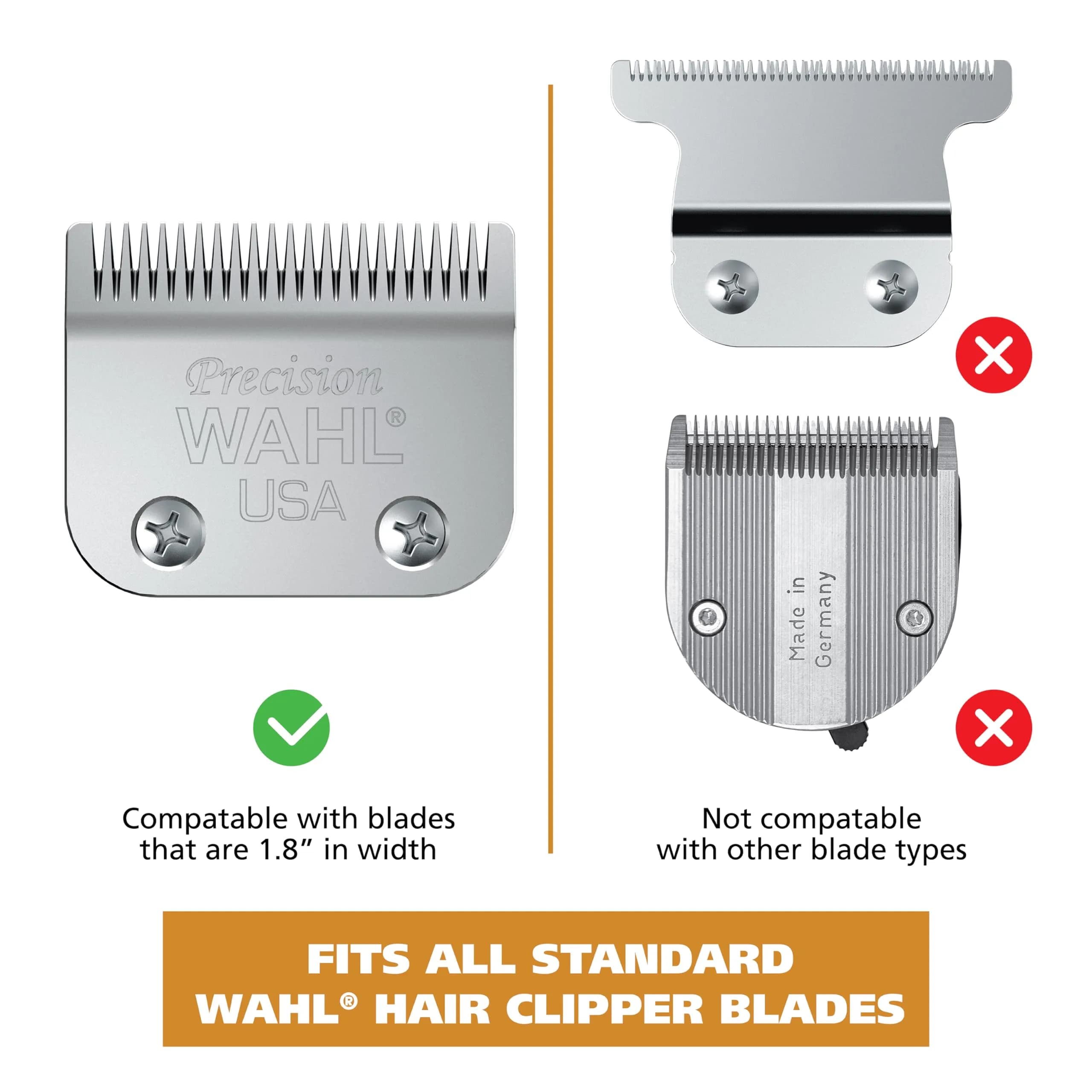 Wahl Secure Fit Attachment Guard Set, #10 (1-1/4") & #12 (1-1/2") | Genuine USA Import for Long Haircuts - view 8