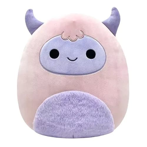 Squishmallows 11-Inch Ronalda Yeti Plush | Ultrasoft Pink & Purple Toy for Kids thumbnail 1
