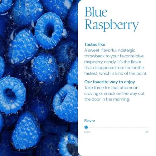 Create Creatine Monohydrate Gummies Blue Raspberry 90 Count | Boost Focus, Strength, and Endurance with Creapure thumbnail 2