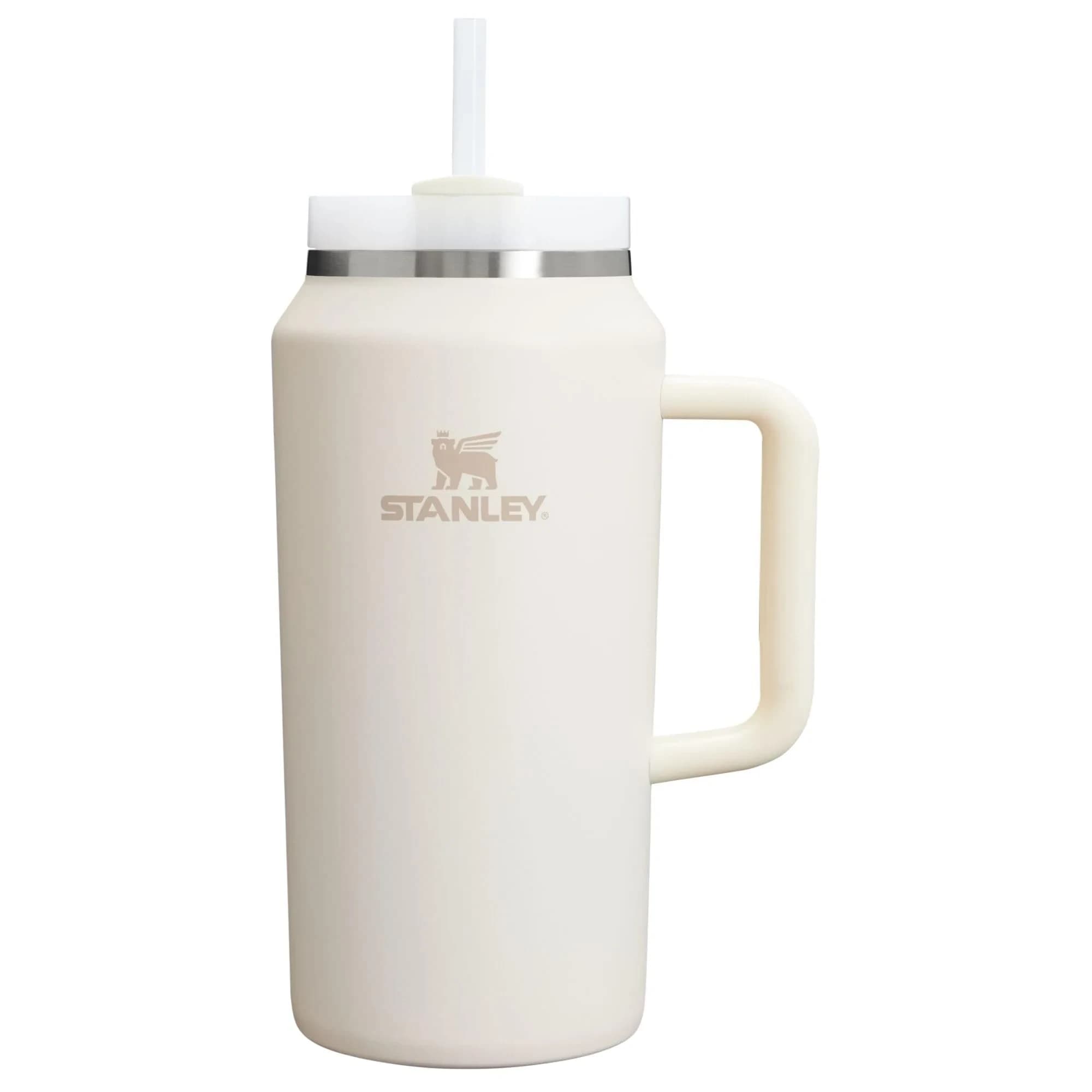 STANLEY Quencher H2.0 FlowState Tumbler 1893ml (64 oz) Cream 2.0 | Keeps Drinks Cold for Hours — Cream 2.0