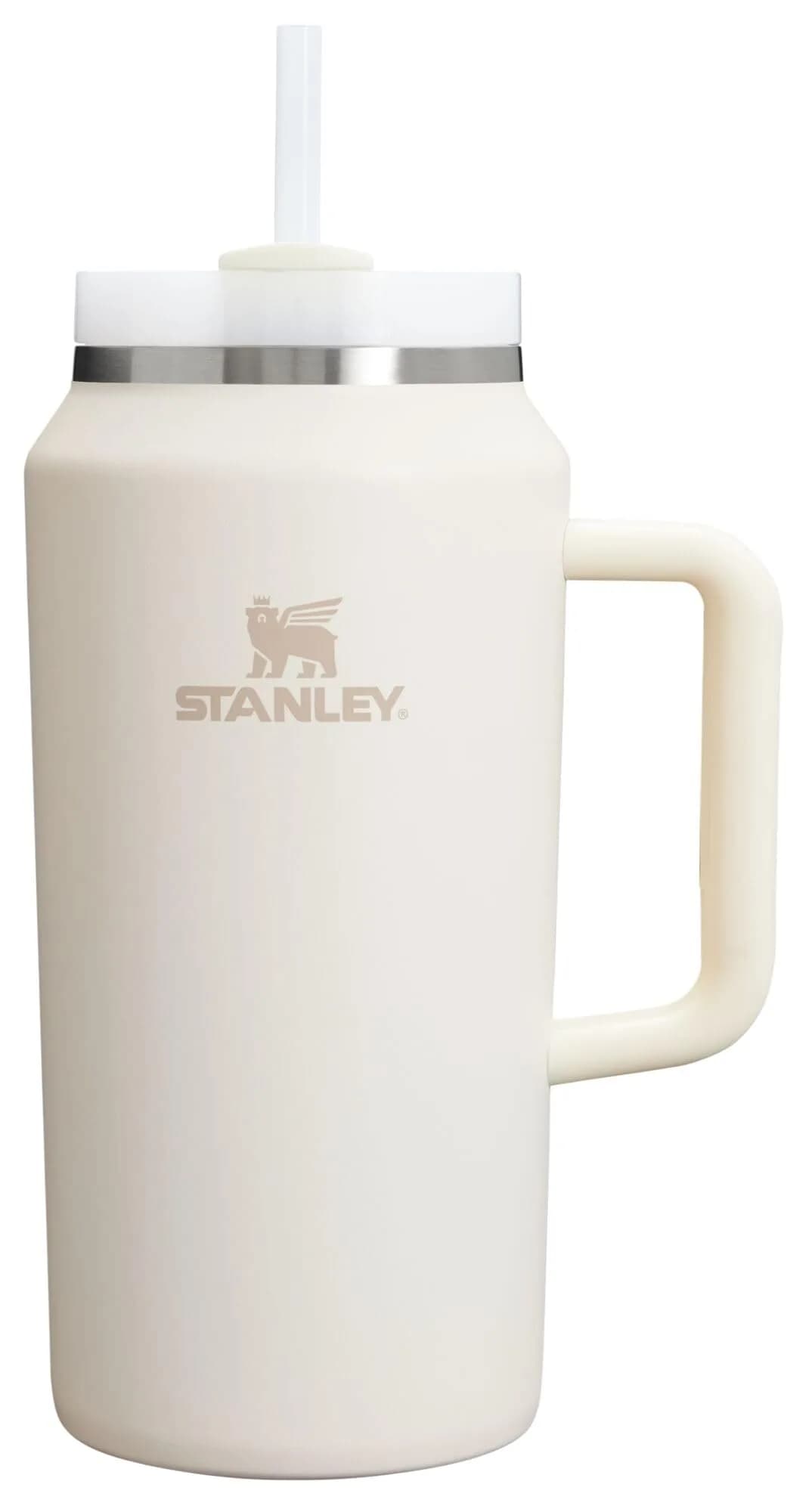 STANLEY Quencher H2.0 FlowState Tumbler 1893ml (64 oz) Cream 2.0 | Keeps Drinks Cold for Hours - main product image
