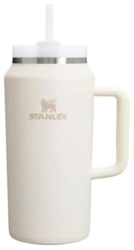 STANLEY Quencher H2.0 FlowState Tumbler 1893ml (64 oz) Cream 2.0 | Keeps Drinks Cold for Hours thumbnail 1