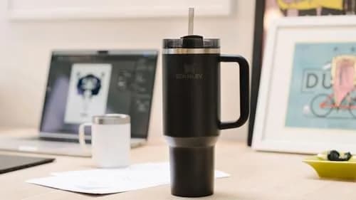 STANLEY Quencher H2.0 FlowState Tumbler 1183ml (40 oz) Black 2.0 | Keeps Drinks Ice-Cold for Hours thumbnail 5