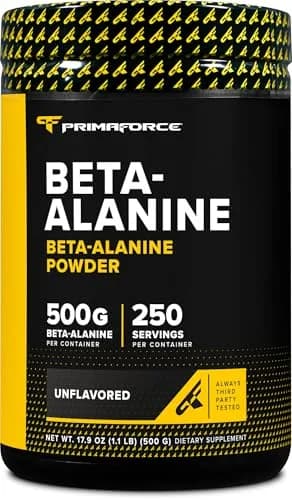Primaforce Beta Alanine Powder 500 Grams (226.8 g) Unflavored | Workout Endurance & Recovery Support thumbnail 1