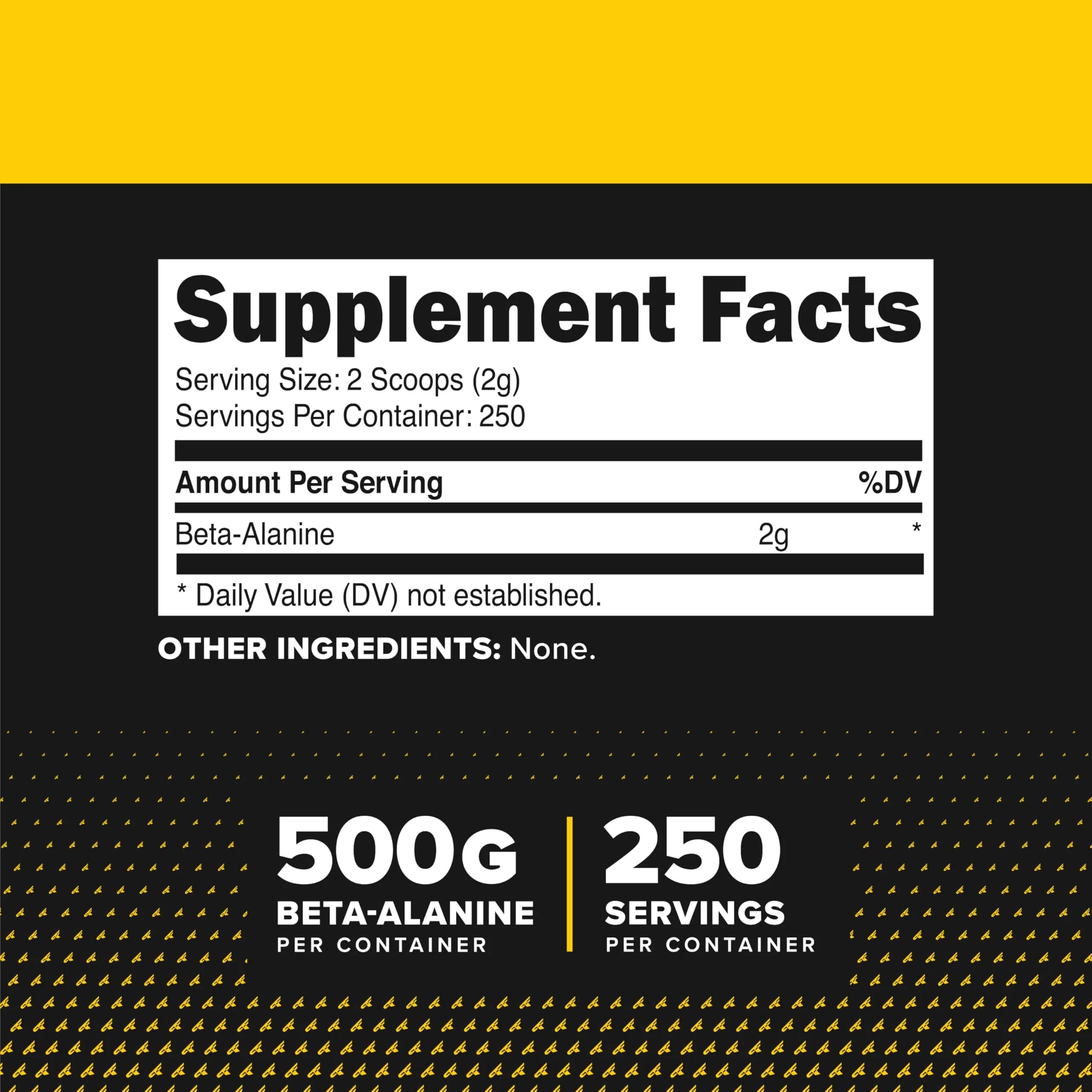 Primaforce Beta Alanine Powder 500 Grams (226.8 g) Unflavored | Workout Endurance & Recovery Support thumbnail 2