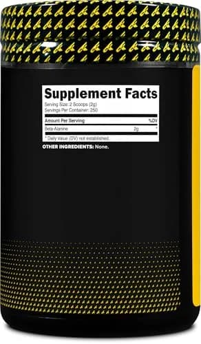 Primaforce Beta Alanine Powder 500 Grams (226.8 g) Unflavored | Workout Endurance & Recovery Support thumbnail 4