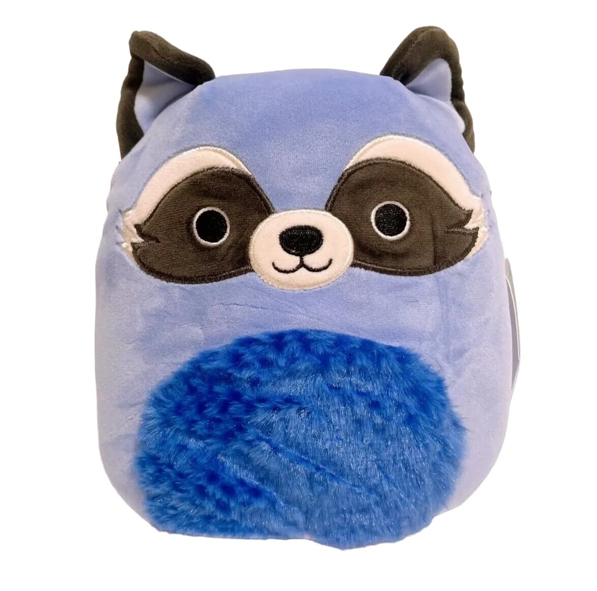 Squishmallows 8" Cozy Animal Squad Raccoon | Soft Plush Toy for Kids & Collectors — Blue
