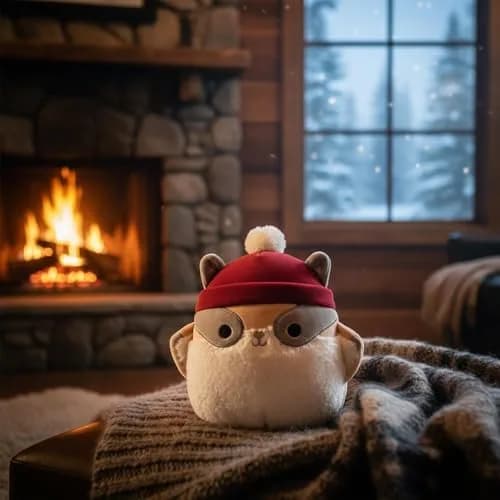 Squishmallows 8" Cozy Animal Squad Ziv The Sugar Glider | Collectible Soft Plush Toy for Kids & Kids at Heart thumbnail 6