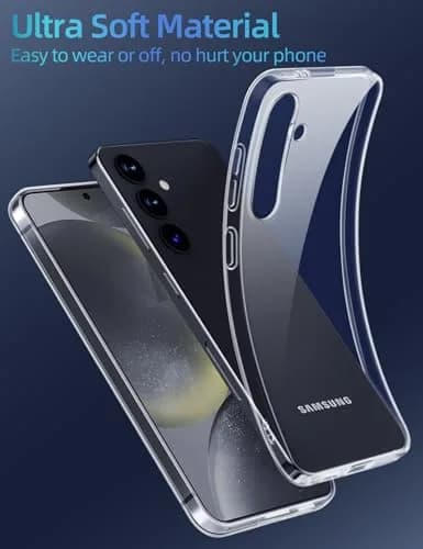 X-level Clear Case for Samsung Galaxy S24 | Slim Fit, Non-Yellowing, Matte Finish thumbnail 5