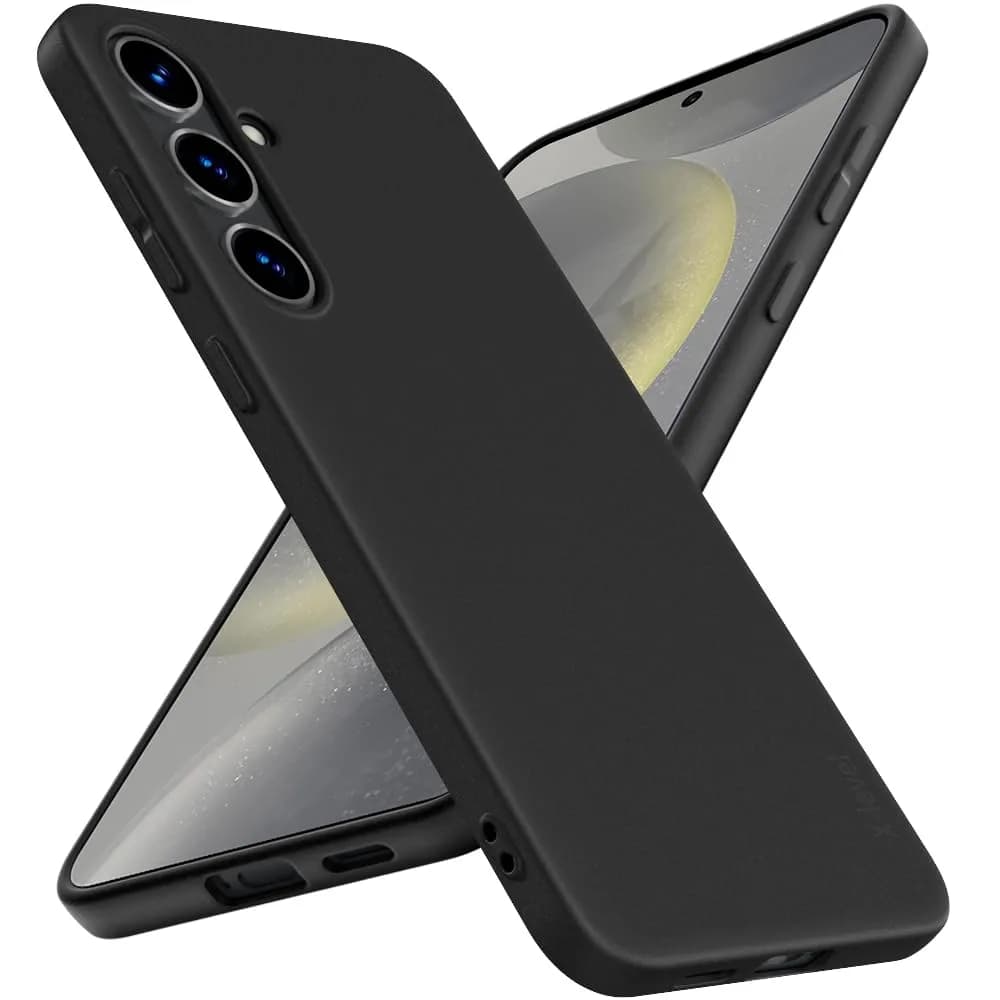 X-level Black Slim Fit Case for Samsung Galaxy S24 Plus | Ultra-Thin, Matte Finish, Baby Skin Feel thumbnail 8