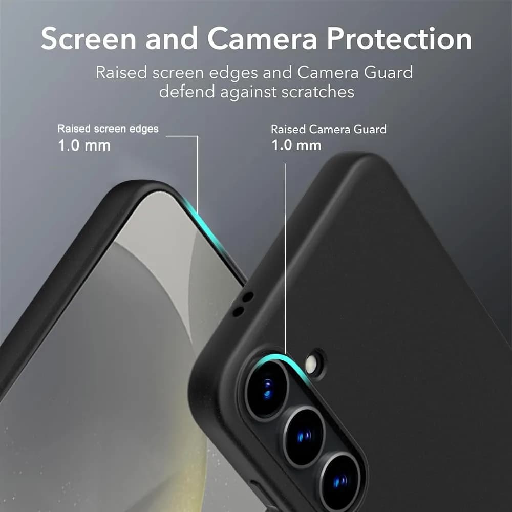 X-level Black Slim Fit Case for Samsung Galaxy S24 Plus | Ultra-Thin, Matte Finish, Baby Skin Feel thumbnail 4