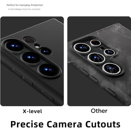 X-level Slim Fit Case for Samsung Galaxy S24 Ultra, Black | Ultra-Thin Lightweight Protection thumbnail 5
