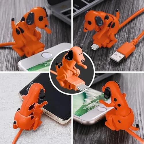 Fourmor Funny Dog Fast Charger Cable - Dog Charging Cable, Portable Stray Dog USB, Type-C & iPhone Models, 1 Pack thumbnail 6