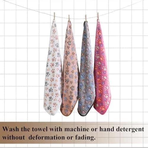 Grddaef Plush Flannel Guinea Pig Blanket 76x51cm (30x20 Inch) 4-Pack | Cozy, Washable, Waterproof Small Animal Bedding thumbnail 3