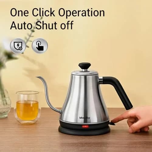 Mecity Gooseneck Electric Kettle 0.8L (27 fl oz) | Precision Pouring for Coffee & Tea thumbnail 4